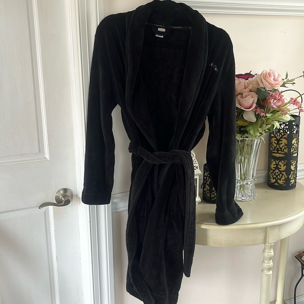 Calvin Klein black robe